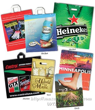 in túi nilon thời trang