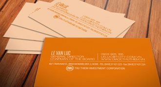 mẫu card visit đẹp